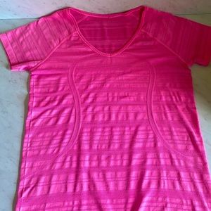 Lululemon sport vneck top sz 12 EUC